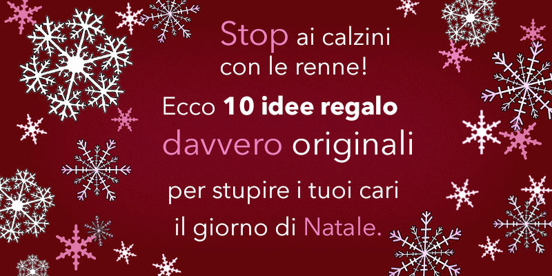 Idee Originali Per I Regali Di Natale.10 Idee Davvero Originali Per I Regali Di Natale Ciaoshops