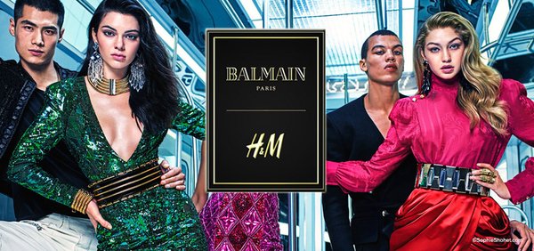 Balmain per H&M Locandina