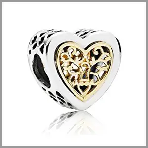 gioiello Pandora dedicato a san valentino 2017 a forma di cuore
